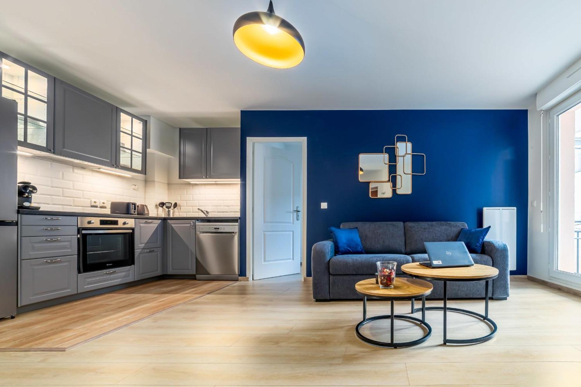 Appartement L'Ilot Bleu Paradis Мелен Екстер'єр фото