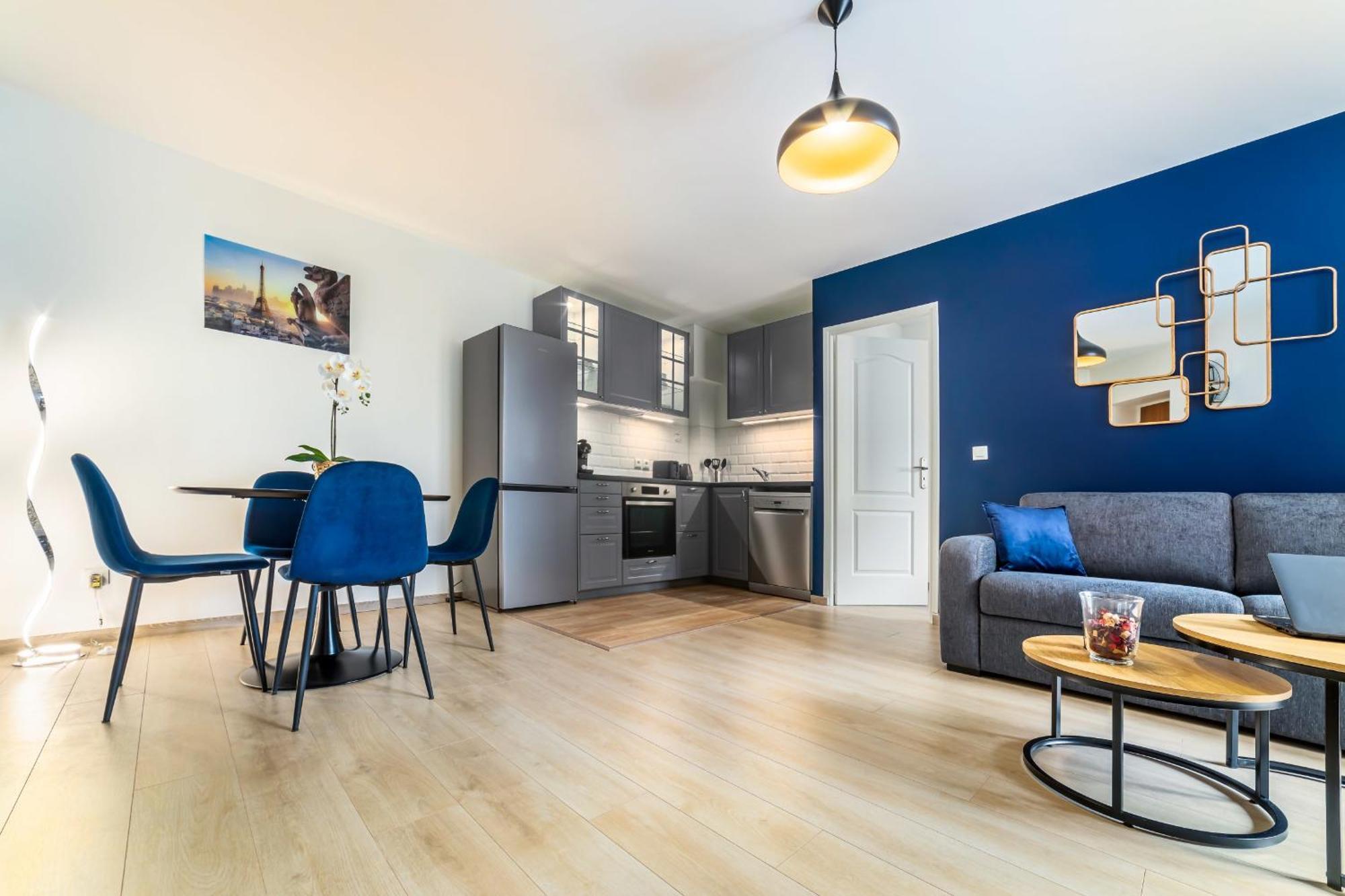 Appartement L'Ilot Bleu Paradis Мелен Екстер'єр фото